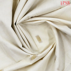 Cream Beige Kerala Cotton Saree