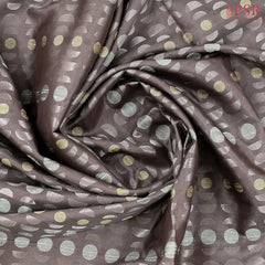 Mauve Grey Soft Silk Saree