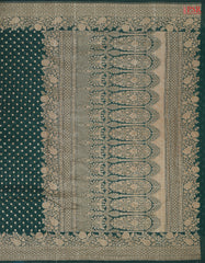 Dark Green Georgette Saree