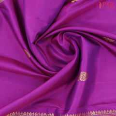 Magenta Purple Kanchipuram Silk Saree