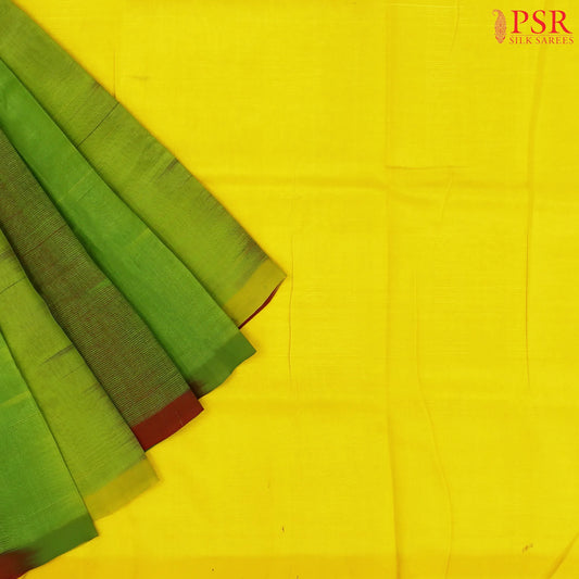 Green Hued Cotton Silk Saree