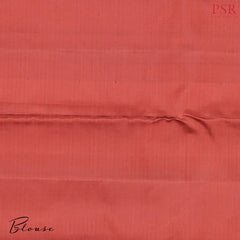 Green & Tan Kanchipuram Jacquard Silk Saree