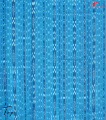 Cyan Blue Orissa Cotton Dress Material