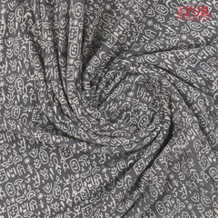 Grey Jaipur Cotton Print Running Material