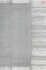 Gainsboro Grey Mangalagiri Cotton Saree