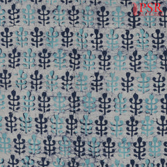 Blue & Turquoise Batik Print Running Material