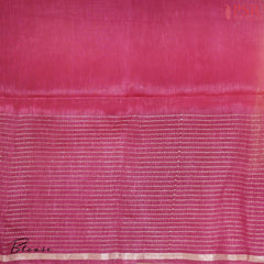 Yellow Semi Tussar Saree