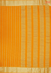 Marigold Semi Binny Silk Saree