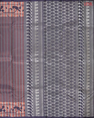 Aubergine Purple Soft Silk Saree