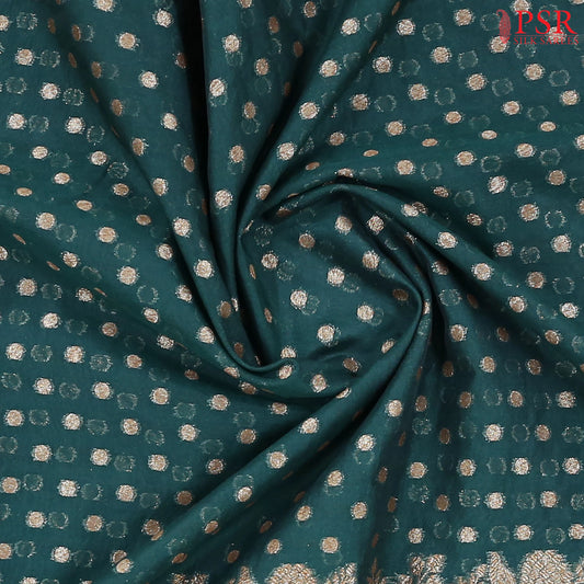 Dark Green Georgette Saree