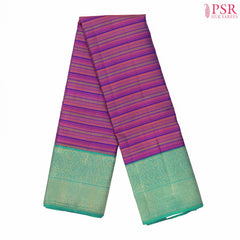 Magenta Purple Kanchipuram Silk Saree