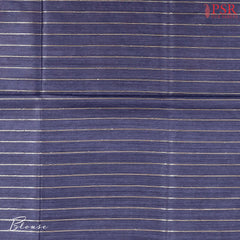 Midnight Blue Banaras Silk Saree