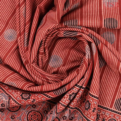 Maroon Mangalagiri Cotton Saree