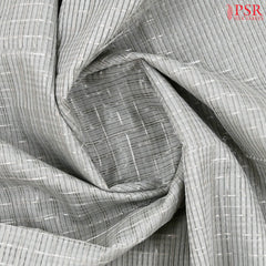 Gainsboro Grey Mangalagiri Cotton Saree