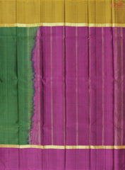 Dark Green Arani Silk Saree