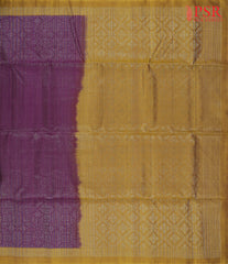 Dark Magenta Purple Soft Silk Saree