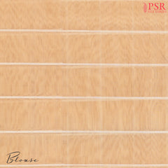 Light Peach Maheshwari Silk Cotton Saree