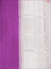 Orchid Purple Kanchipuram Silk Saree