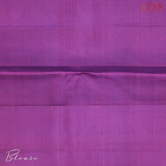Navy Blue Fancy Kanchipuram Silk Saree