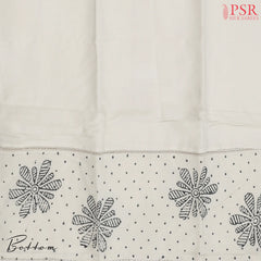 Steel Grey Cotton Dress Material