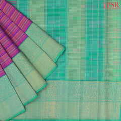 Magenta Purple Kanchipuram Silk Saree