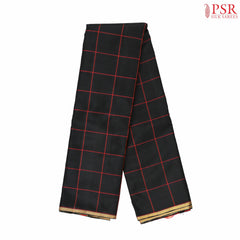 Black Kanchipuram Silk Saree