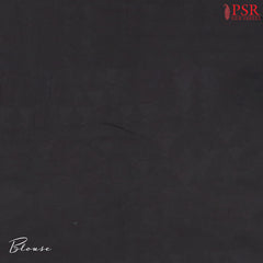 Black Modal Silk Dress Material