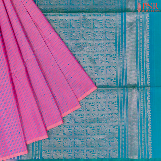Pink Soft Silk Saree
