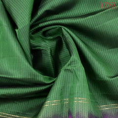 Dark Green Arani Silk Saree