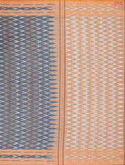 Grey Ikkat Cotton Saree