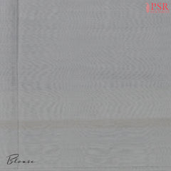 Grey Maheshwari Silk Cotton Saree