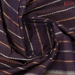 Dark Purple Kalakshetra Kovai Cotton Saree