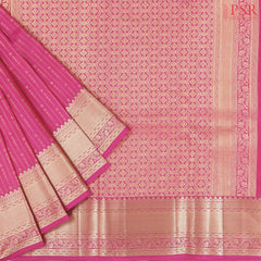 Mulberry Pink Fancy Kanchipuram Silk Saree