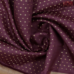 Brown Kanchipuram Silk Saree