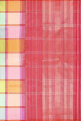 Multicolor Kanchipuram Silk Saree