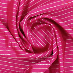 Magenta Chiniya Silk Saree