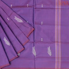 Wildberry Purple Vazhainaar Silk Saree
