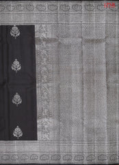 Black Kanchipuram Silk Saree