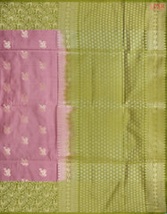 Onion Pink Soft Art Silk Saree