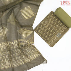 Olive Grove Kota Cotton Dress Material