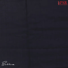 Dark Blue Assam Silk Dress Material