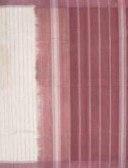 Floral Beige Kanchi Cotton Saree