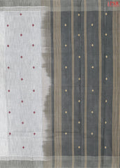 Light Grey Kanchi Cotton Saree