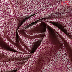 Burgundy Kanchipuram Silk Saree