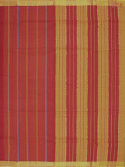 Red Mangalagiri Cotton Saree
