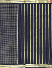 Black Mysore Silk Saree