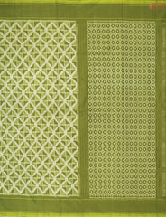 Pear Green Pochampally Silk Saree