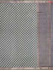 Ecru Beige Asssam Saree