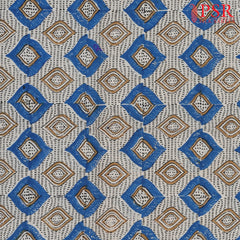 Cream Beige Ajrakh Print Running Material