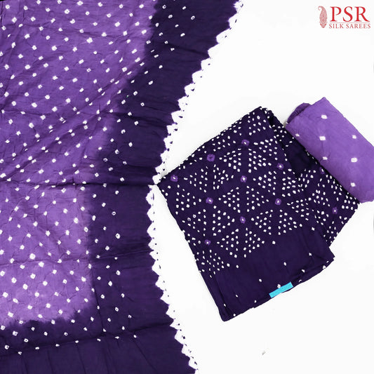 Violet Bandhini Dress Material